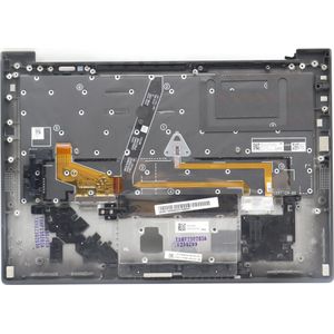 Lenovo Mech asm Bl Kb Bk Fpr Ww Ger, Onderdelen voor notebooks, Zwart
