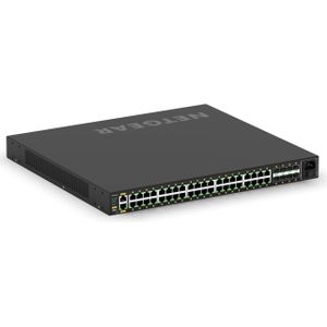 Netgear PoE+ Switch AV Line M4250-40G8XF-PoE+ 48 Port (40 ports), Netwerkschakelaar, Zwart
