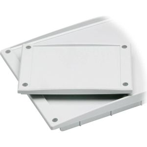 Fibox FC PC 30/25 Frontrahmen Polycarbonat Lichtgrau (RAL 7035) (L x B x H) 296 x 196, Elektronica benodigdheden + Behuizing, Grijs