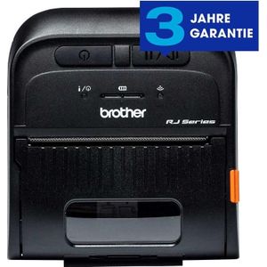 Brother RuggedJet RJ-3035B - kassabonprinter - direct thermisch - rol (7,9 cm) (Bluetooth), Ontvangstbewijs printer, Zwart