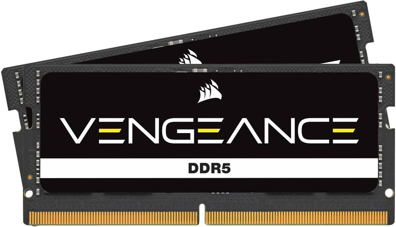 Corsair Vengeance DDR5 (SO-DIMM) - Geheugen - 32 GB: 2 x 16 GB - 262-PIN - 5600 MHz / PC5-44800 - CL48 - 1.1V - zwart