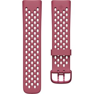 Fitbit Sportband (Silicone), Horlogebandjes, Rood