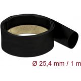 Krimpkous - Zwart - Polyolefine - Lengte 1 m