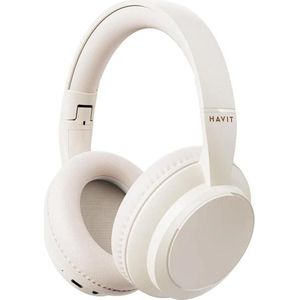 Havit Handsfree BT H619BT, Wit (20 h, Draadloze), Koptelefoon, Wit