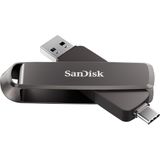 SanDisk - Extreme PRO DUAL Drive - USB Flashdrive - Zwart - 512 GB
