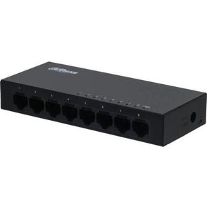 Dahua - SG1008-EUR - Netwerkschakelaar - 8 poorten - Switching-capaciteit 16 Gbps