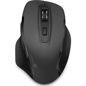 Connect IT Dual SmartSwitch bezdrátová pelė, USB-A + C (+1x AA baterie zdarma), pilka (Draadloze), Muis, Grijs