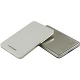 LC-Power - LC-25U3-7W Externe Behuizing - Wit - Metaal en Kunststof