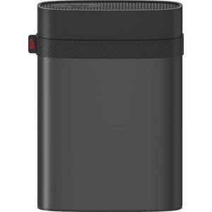 Silicon Power 6,3cm (2,5"") 4TB USB3.2 A85B Water/res. Blac (4 TB), Externe harde schijf, Zwart