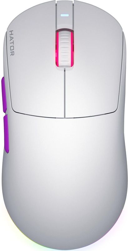 Hator - Quasar 3 Ultra - Draadloze Muis - Wit - Optische Sensor 30.000 DPI