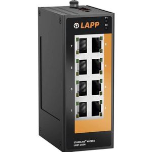Lapp - ETHERLINE® ACCESS U08T-2GEN - Netwerkschakelaar - Grijs - 8 RJ45-aansluitingen