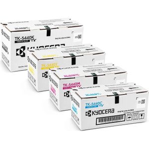 Kyocera, Toner, Originele TK-5440 toner - multipack van 4 (cyaan, magenta, geel, zwart) (Kleur)