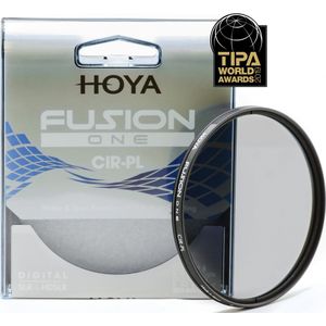 Hoya Fusion One CIR-PL Filter (49 mm, Polarisatiefilter), Lensfilter, Zwart