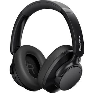 Blackview Fitbuds H1 (Bluetooth 5.4 - 500 mAh) Noir (Draadloze), Koptelefoon, Zwart