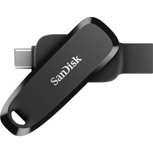 SanDisk Phone Drive for Android (64 GB, USB 3.2, USB-C), USB-stick, Zwart