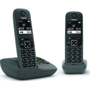 Gigaset AE690A Analoge/DECT-telefoon, Telefoon, Grijs