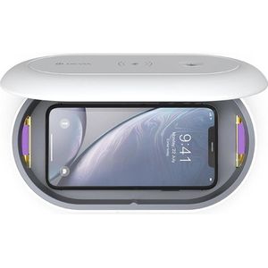 Devia *NEW* Draadloze oplader + UV-desinfectiebox, Draadloze laders, Wit