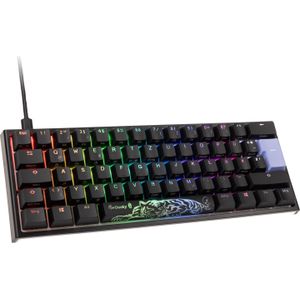 Ducky One 2 Pro Mini - Gaming Toetsenbord - Zwart - Bedraad - RGB LED - Cherry