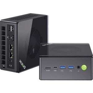GMKtec - Mini PC K8 - Zwart - Ryzen 7 8845HS - 32GB RAM - 1TB SSD - Windows 11 Pro