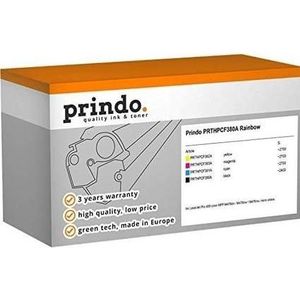 Prindo, Toner, PRTHPCF380A Regenboog PRTHPCF380A Regenboog