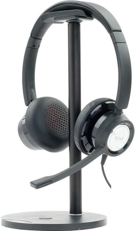 Itek - H362 - Kantoorheadset - Zwart - Bedraad - USB Type-B
