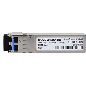 BlueOptics Cisco SFP-10/25G-LR-S compatibel SFP28 BO27O13610D, Zendontvangers, Zilver
