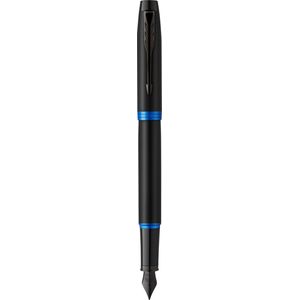 Parker Pen, zz3_ARCHIV_Pen_to_pen, Vulpen IM Vibrant Rings PVD M (Blauw, Zwart)
