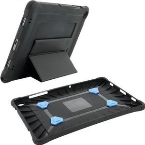 Mobilis PROTECH hoesje+kickstand+handvat Galaxy Tab + (Galaxy Tab A9+), Tablethoes, Zwart