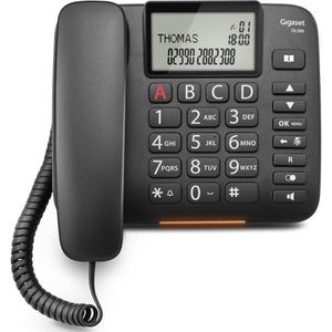 Siemens - Gigaset DL380 - Telefoon - Zwart
