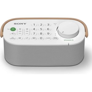 Sony SRS-LSR200 (16 h, Oplaadbare batterij), Bluetooth luidspreker, Wit