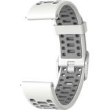 Coros PACE 2 42mm horlogeband (20 mm, Silicone, Tempo 2), Horlogebandjes, Wit
