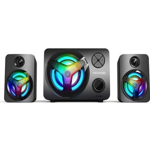 Microlab - U-210 - Luidspreker - Zwart - 11 W - Bluetooth