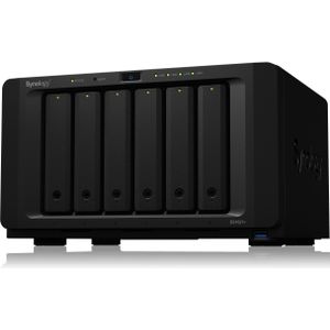 Synology - DS1621+ - Netwerkopslag - Zwart - 6-bay NAS-oplossing