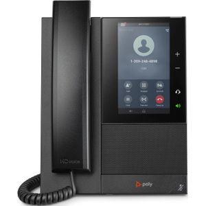 HP Poly CCX 505 BMP SIP PoE-e, Telefoon, Zwart