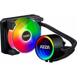 Azza Blizzard 120 ARGB waterkoeler detailhandel, CPU waterkoelers, Zwart