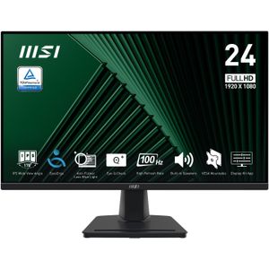 MSI Pro MP245G - Computer Monitor - Zwart - 60,5 cm (23.8 inch) - Full HD - LCD