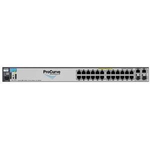 HPE ProCurve Switch 2610-24-PWR (RP001235677) (24 ports), Netwerkschakelaar, Zwart