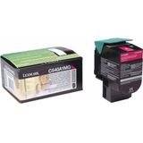 Lexmark C54x, X54x 1K magenta retourprogr. tonercartr.