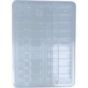 BlueOptics Tray 20 Verpakking, Zendontvangers, Transparant