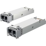 Ubiquiti - UACC-OM-MM-1G-D-2 Netwerk - Zilver - 1 Gb/s LC Multi-Mode SFP Module 2-pack