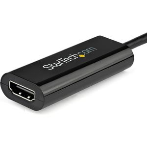 StarTech SLANKE USB 3.0 HDMI VIDEOKAART (HDMI, 19 cm), Data + Video Adapter, Zwart