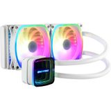 Enermax - Aquafusion ADV ARGB 240 AIO CPU Waterkoeling - Wit - 360W+ TDP