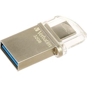 Verbatim Store 'n' Go OTG Micro USB flash drive 32 GB USB Type-A / Micro-USB 3.2 Gen 1 (3.1 Gen 1) Zilver