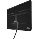 EMOS J0709 - Actieve Binnenantenne - Digitale TV-Antenne - USB-Laadadapter