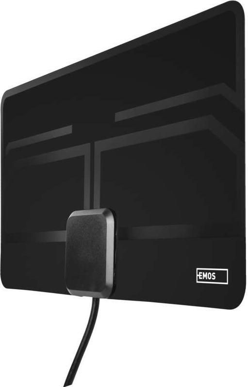 EMOS J0709 - Actieve Binnenantenne - Digitale TV-Antenne - USB-Laadadapter