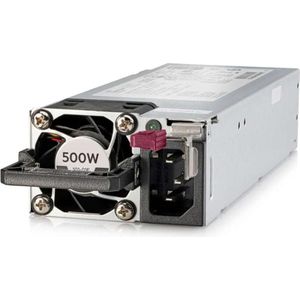 HPE SPS-PS, 1U 12V 500W NOAUX HE-P (500 W), PC-voedingseenheid, Goud