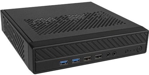 Akasa Cypher MX3 Dunne Mini-ITX Behuizing, OEM - juodas (Dunne Mini ITX), PC-behuizing, Zwart