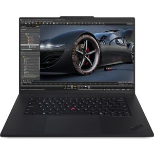 Lenovo ThinkPad P1 Gen 7 (16", 1000 GB, 64 GB, DE, Intel Core Ultra 7 155H), Notebook, Zwart