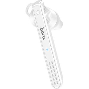 Techonic Hoco - Bluetooth Headset Gorgeous (E61) - with Mic, Multi-function Button - White (Draadloze), Kantoorheadset, Wit