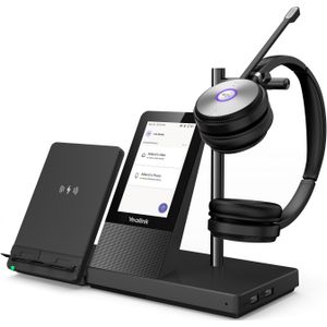 Yealink WH66 - Draadloze Headset - Zwart - Dual UC